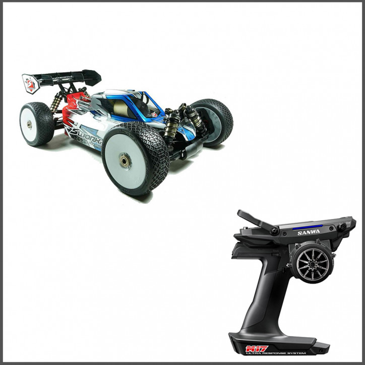 Combo S35-4 EVO 1/8 Pro Nitro Buggy Kit + M17 / M17 Limited Edition (SW910041-M17)