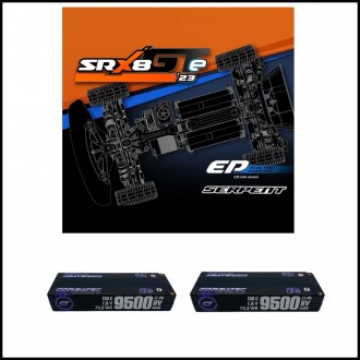 Combo Srx8 gte 23 1/8 gt (SER600067) con 2 x Corsatec SM line 9500 stick 2s HV (CT10103)