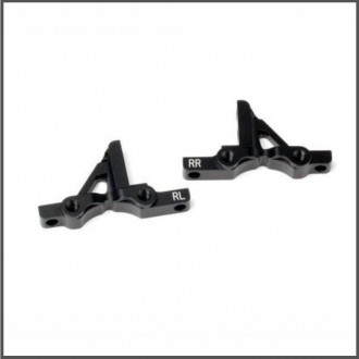 Rear upper bulkhead (7075/black) (HB114503)