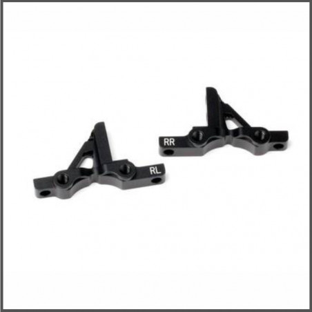 Rear upper bulkhead (7075/black) (HB114503)