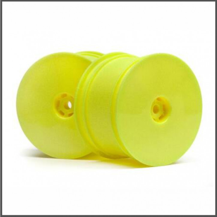 Rear wheel 1/10 (yellow/2pcs) (HB112827)