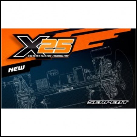 Medius X25 steel 1/10 EP (SER400050)