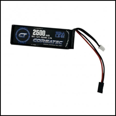 Corsatec lipo 2500 mah stick receiver pack (CT10206)
