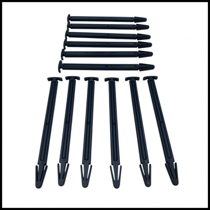 1/8 Buggy Tire Stick ( 12pcs ) (RS-931-BK)