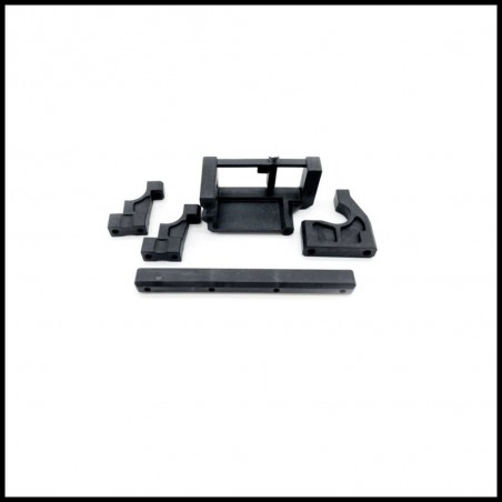 SWORKz Steering Servo Mount/Center Diff Mount Plastic Parts (SW228007)