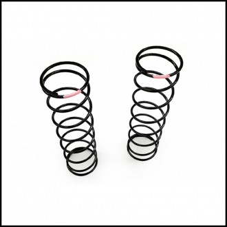 16mm Rear Shock Spring - Hard (Pink) - (2 pcs) (458-H)