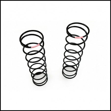 16mm Rear Shock Spring - Hard (Pink) - (2 pcs) (458-H)