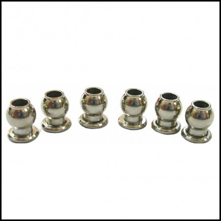6mm Ball & Socket (6 pcs)