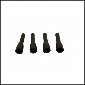 Shock Shaft Dust Covers(Black) (4 pcs)