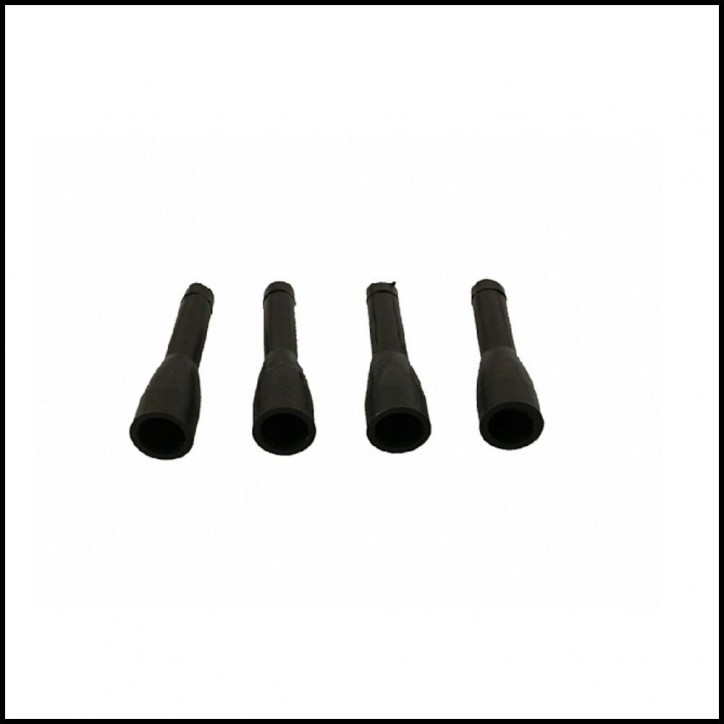 Shock Shaft Dust Covers(Black) (4 pcs)