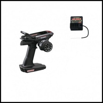 Sanwa M17S Radio & RX-493i Receiver & Preinstalled Battery (101A32971A)