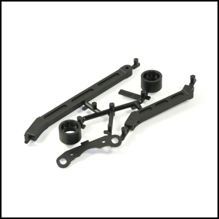 SWORKz S35 Series Plastic Chassis Brace Set Hard (SW2501529H)
