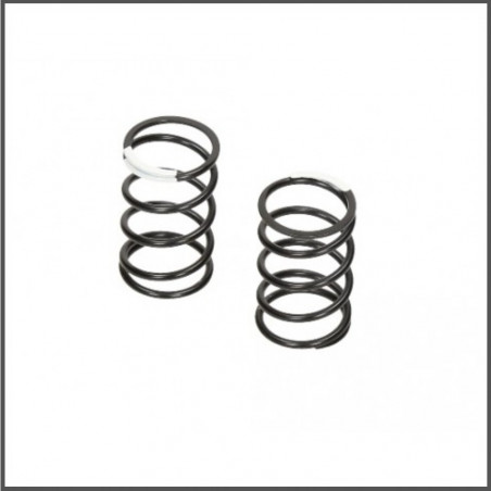 Shock spring 40mm (white/2pcs) (HB115815)