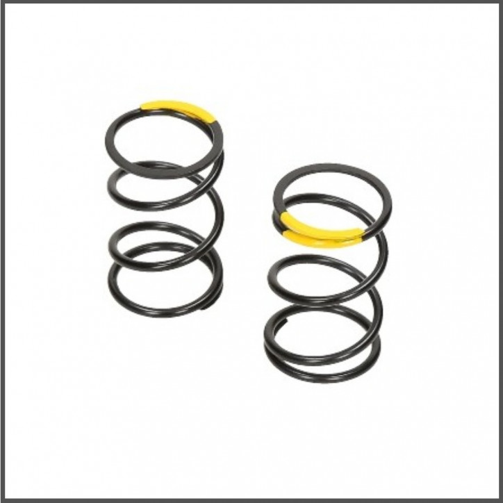 Shock spring 40mm (yellow/2pcs) (HB115813)