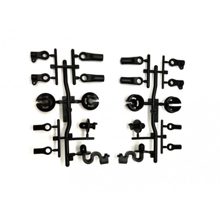 SWORKz Shock End(H)/Body Mount/Ball Ends Set (SW228006B)