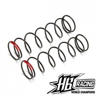 Shock Springs (Red/83mm/8.5coil/2pcs) (HB109817)