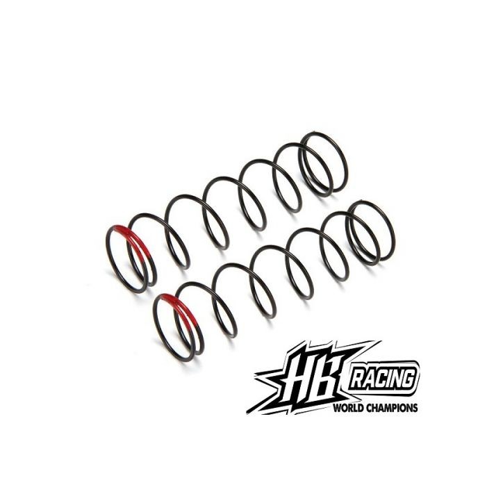 Shock Springs (Red/83mm/8.5coil/2pcs) (HB109817)