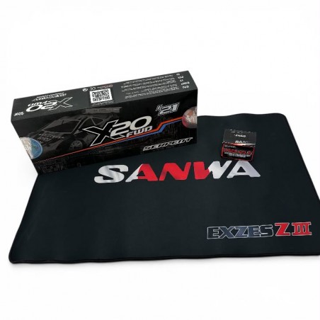 Medius X20FWD '21 carbon 1/10 EP Sanwa (SER400043-S)