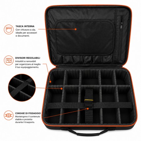 RC23 Professional Modular Equipment Carry Case (23-02)