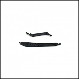 SWORKz Plastic Chassis Brace Set 2.0 (Hard Material)