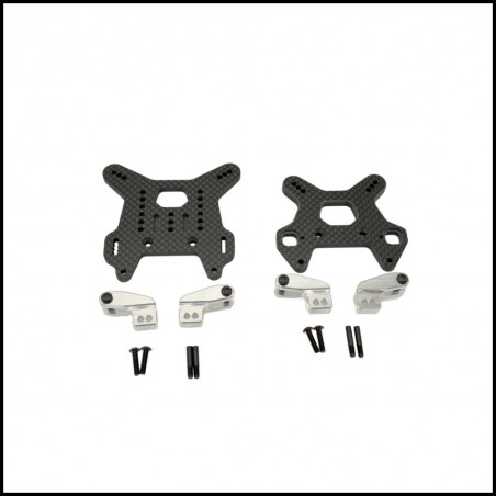 SWORKz S35-4/e EVO Series F/R Lay Down Shock Tower System