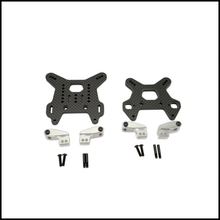 SWORKz S35-4/e EVO Series F/R Lay Down Shock Tower System