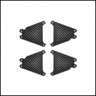 Wishbone stiffner carbon H (4) X20 '23 (SER402032)