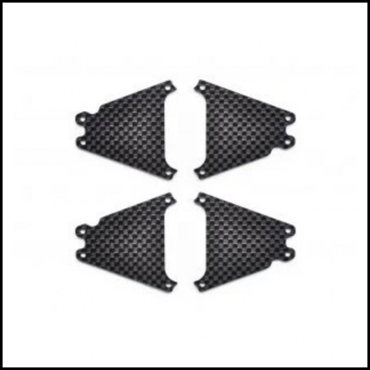 Wishbone stiffner carbon H (4) X20 '23 (SER402032)