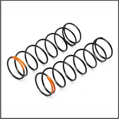 Shock springs (orange/83mm/82.1gf/2pcs) (HB113476)