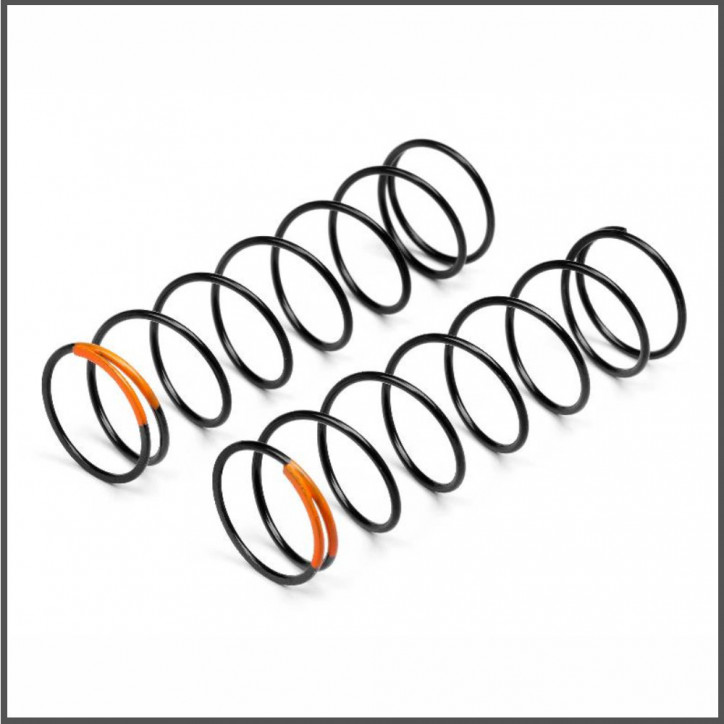 Shock springs (orange/83mm/82.1gf/2pcs) (HB113476)