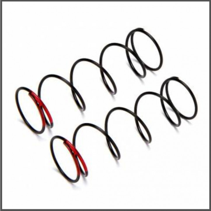 Shock springs (red/68mm/86.1gf/2pcs) (HB109811)