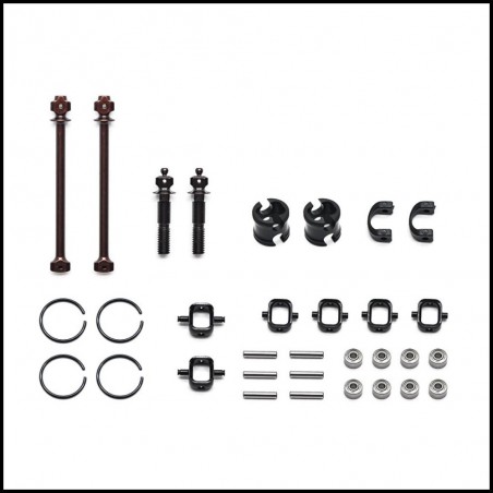 DJC BB driveshaft set 43mm (2) X26 (SER402203)