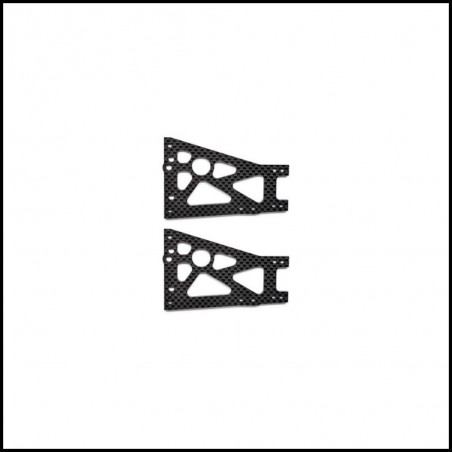 Carbon wishbone fr (2) SRX8GT (SER601403)