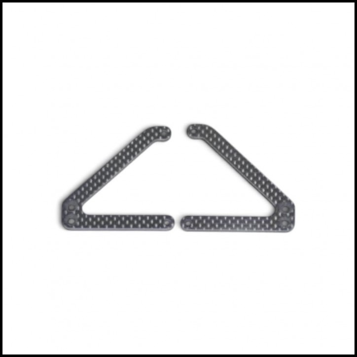 Suspension arm L+R wide carbon F110 (SER411314)