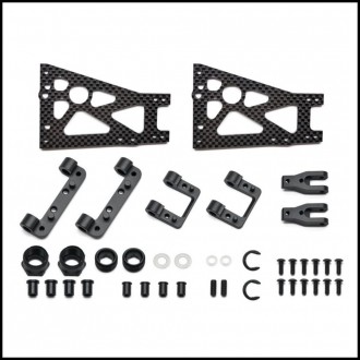 Carbon wishbone set fr SRX8GT (SER601413)