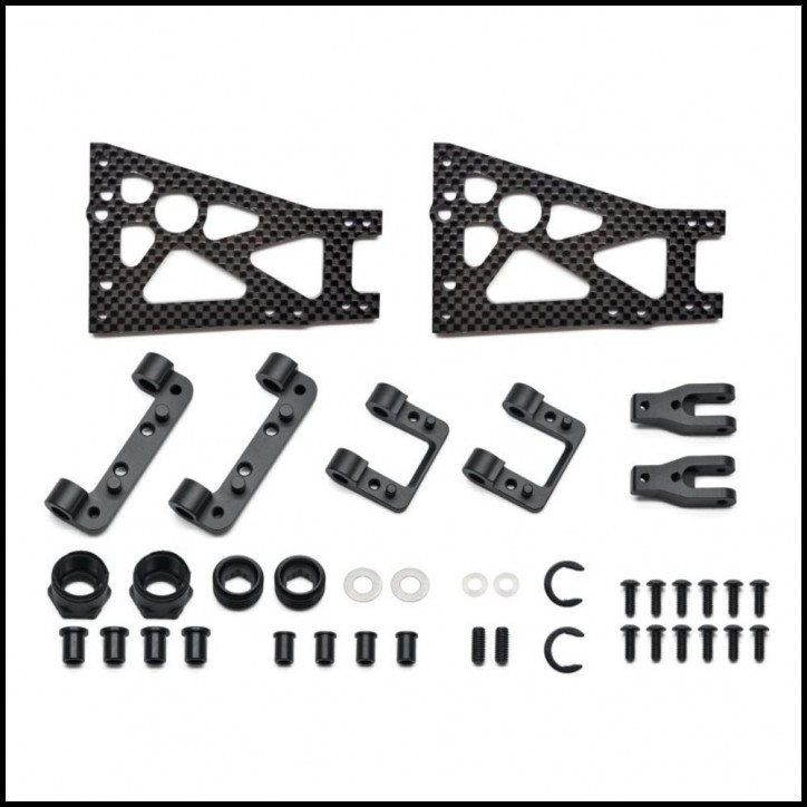 Carbon wishbone set fr SRX8GT (SER601413)