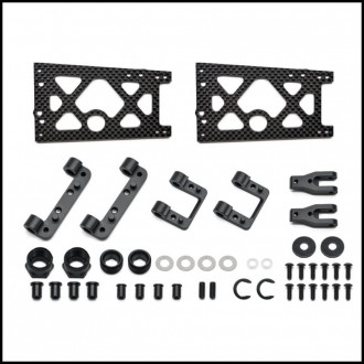 Carbon wishbone set rr SRX8GT (SER601414)