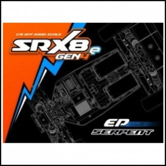 Serpent SRX8e Gen4 1/8 4wd EP (SER600025)