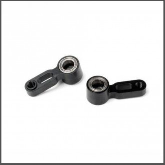 Steering arm (black/2pcs) (HB114510)