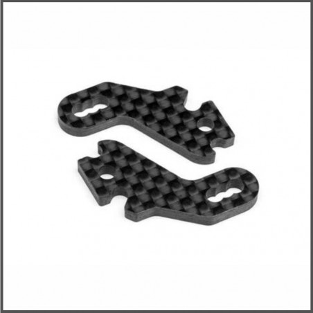 Steering block arm (carbon fiber/2pcs)