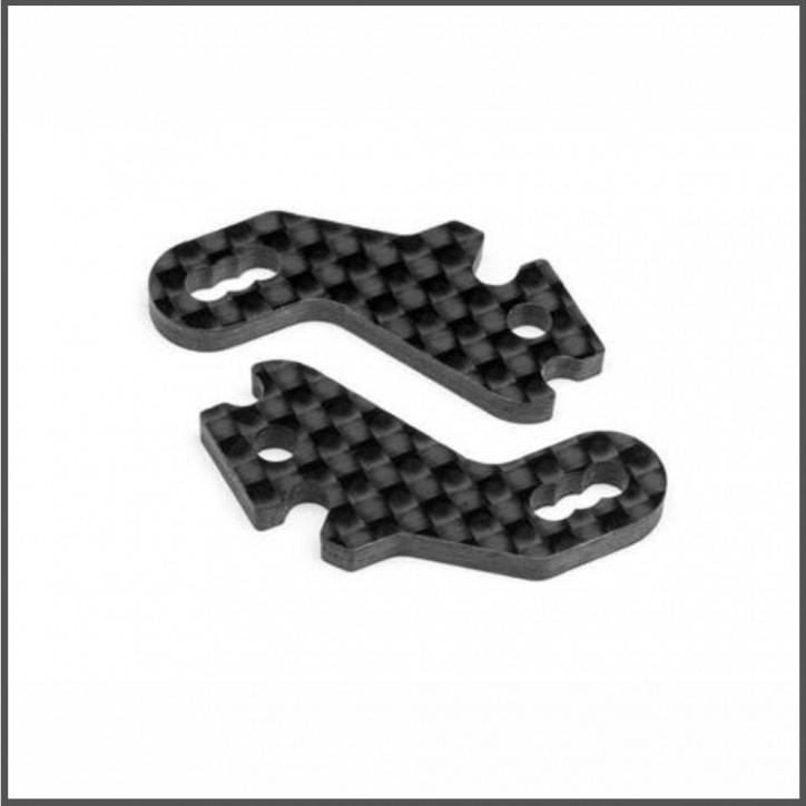 Steering block arm (carbon fiber/2pcs) (HB114468)