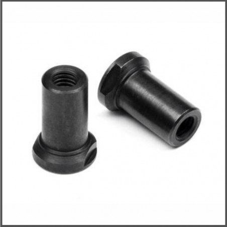 Steering post (black/2pcs) (HB114509)