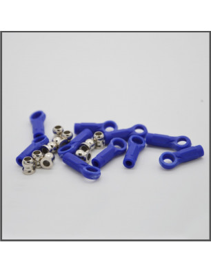 COLORED BALL JOINT SET 10PCS blue SPARE PARTS BLISS