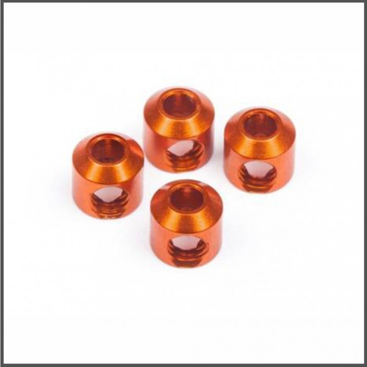 Sway bar stop collar (orange/4pcs) (HB114485)