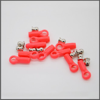 Colored ball joint set 10pcs  pink
