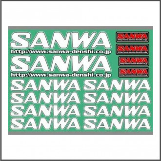Stickers sanwa white